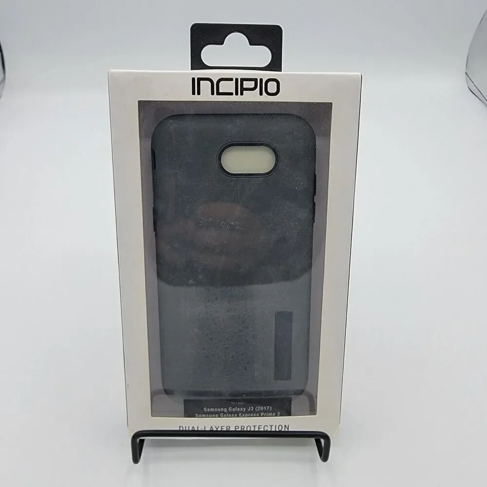 Samsung Case Dual Layer Protection Samsung Galaxy J3- Grey Original New In box